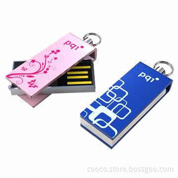 Swivel USB Flash Drive, High Reading/Writing Speed, USB 2.0 Full Speed, 1/2/4 to 256GB Capacity